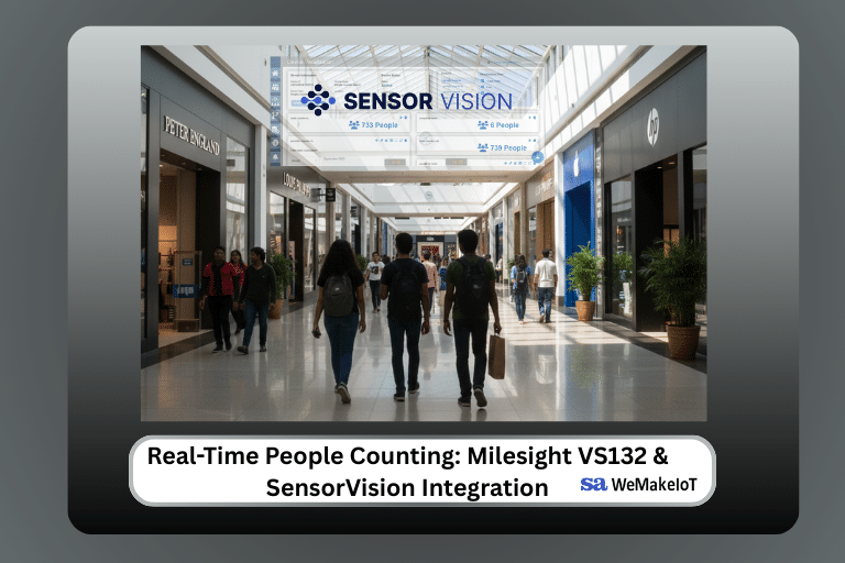 Real-Time People Counting Milesight VS132 & SensorVision Integration
